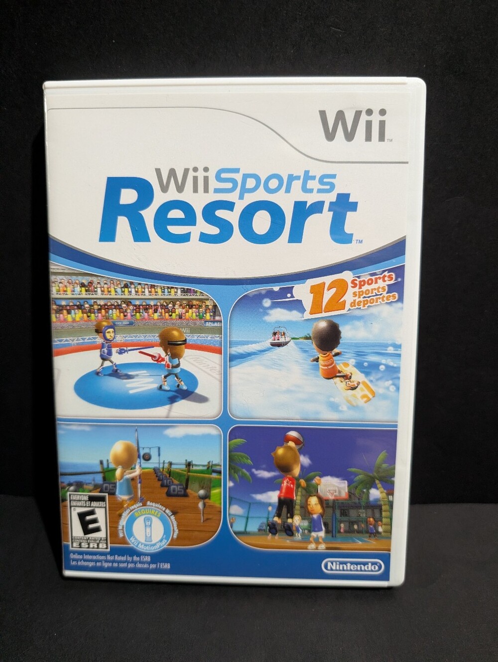 Wii Sports Resort Video Game Complete With Disc Case And Manual Nintendo 2009